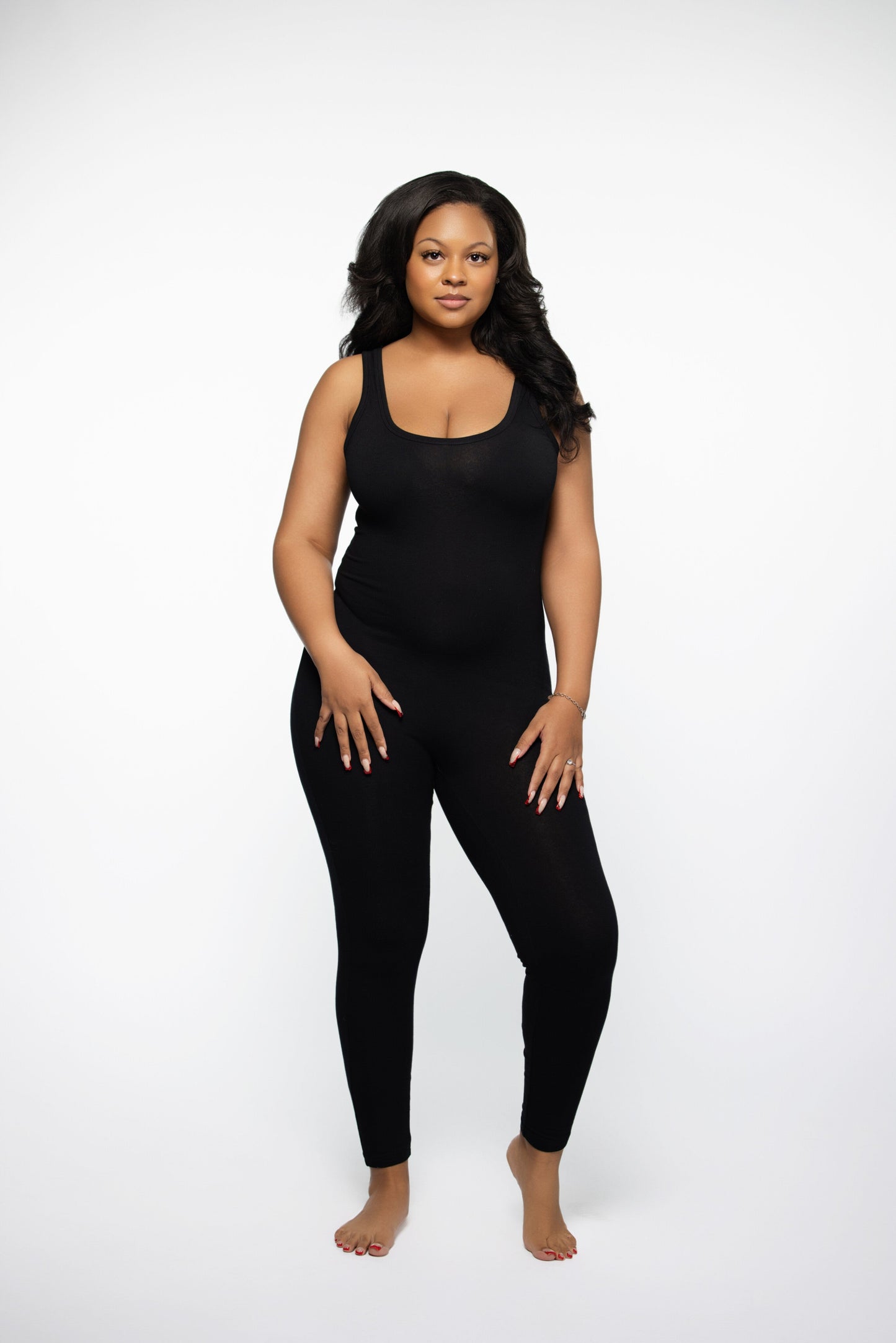One-Piece Tank Top Jumpsuit