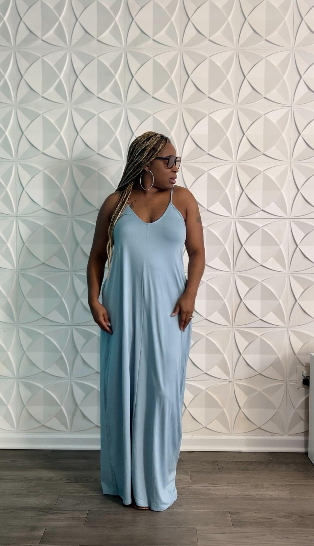 Pocket Knit Maxi Dress