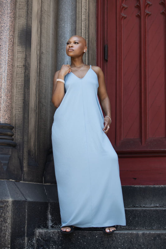 Pocket Knit Maxi Dress